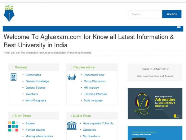 aglaexam.com