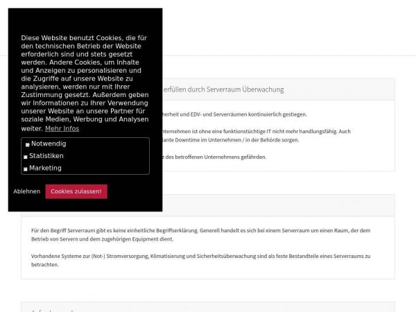 anforderung-serverraum.de