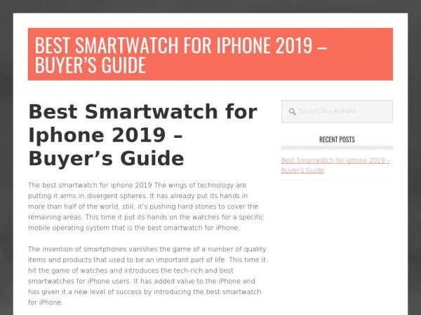 bestsmartwatchforiphone.com