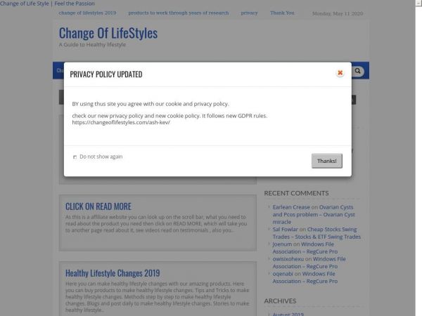 changeoflifestyles.com