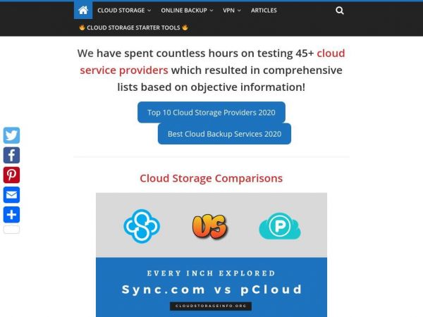 cloudstorageinfo.org