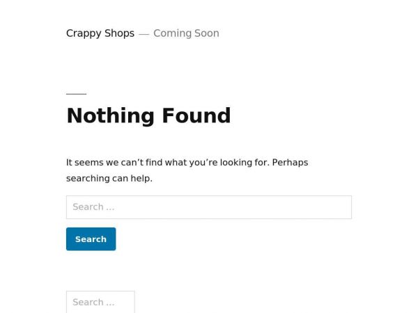 crappyshops.com