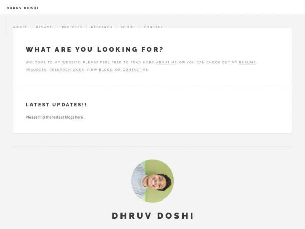 dhruvdoshi.github.io