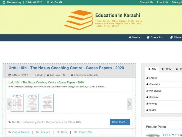 educationinkarachi.org