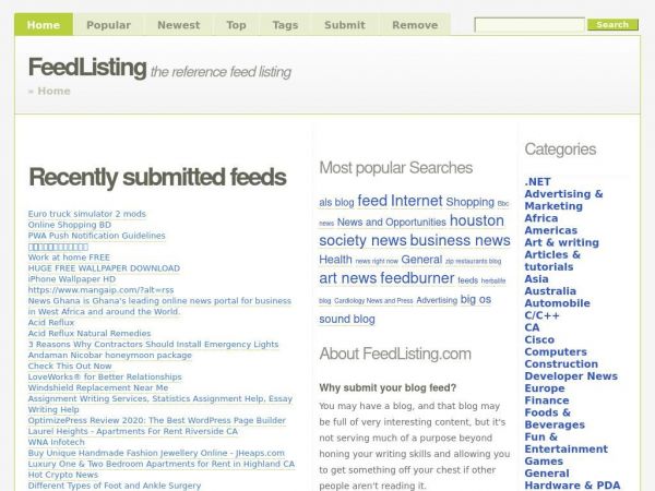 feedlisting.com