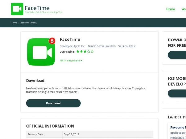 freefacetimeapp.com