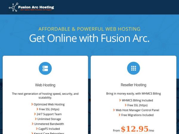 fusionarchosting.com