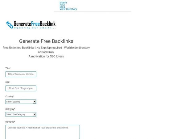 generatefreebacklink.com