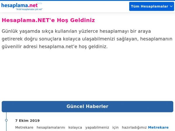 hesaplama.net