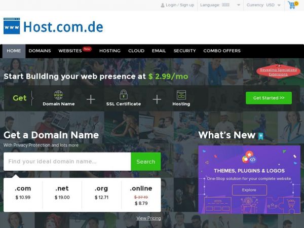 host.com.de