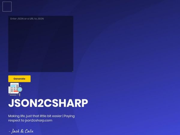 json2csharp.net