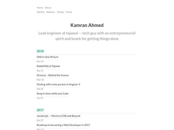 kamranahmed.info