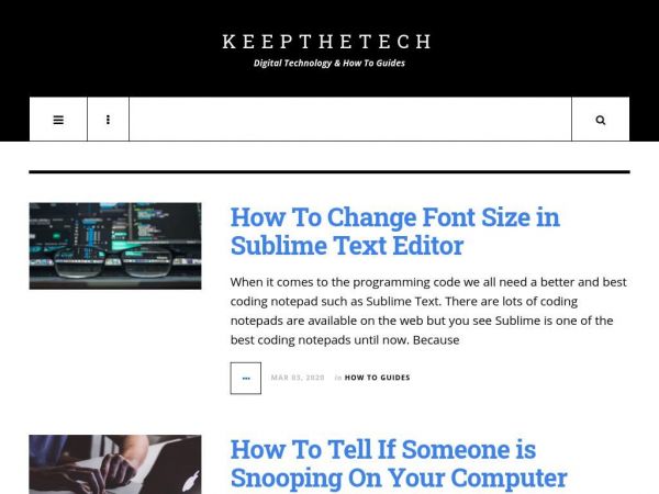 keepthetech.com