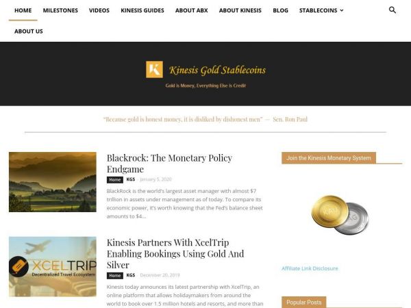 kinesisgoldstablecoins.com