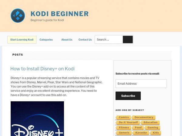 kodibeginner.com