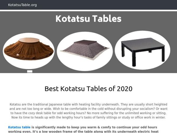 kotatsutable.org