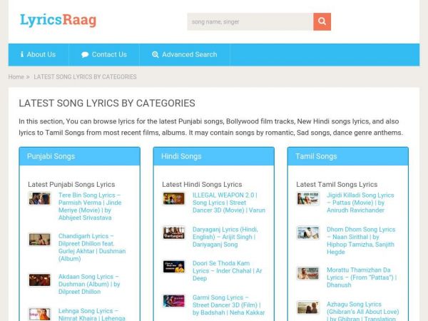 lyricsraag.com