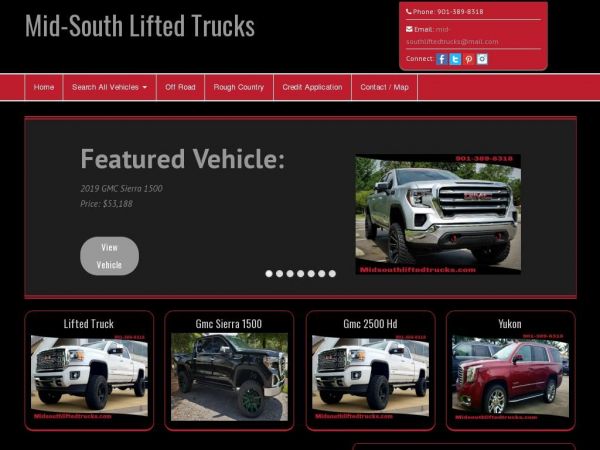 midsouthliftedtrucks.com