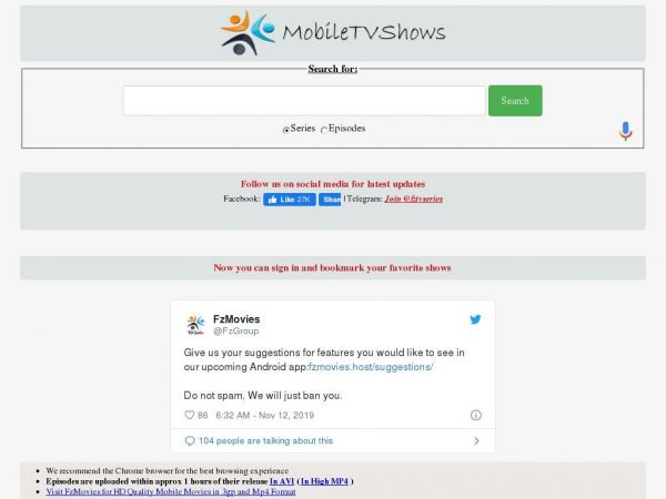 mobiletvshows.net