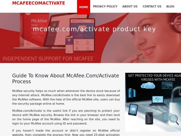 mymcafeecomactivate.com