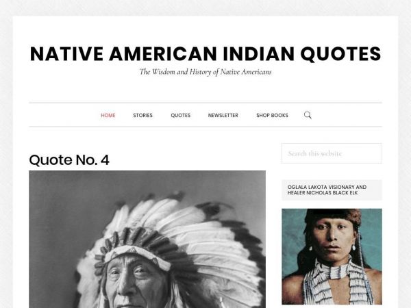 nativeamericanindianquotes.com