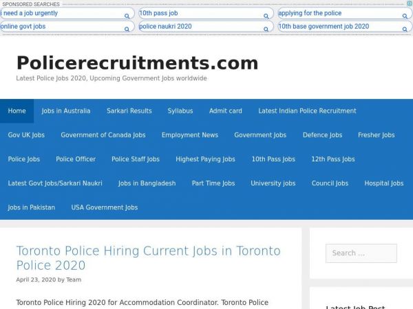 policerecruitments.com