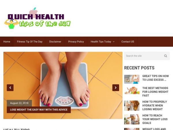 quickhealthtipsoftheday.com