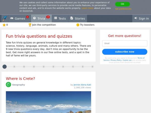 quizzclub.com