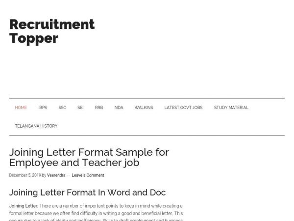 recruitmenttopper.com