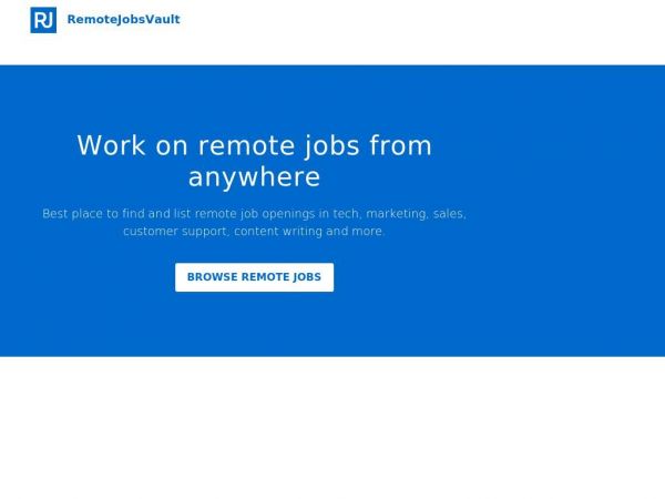 remotejobsvault.com