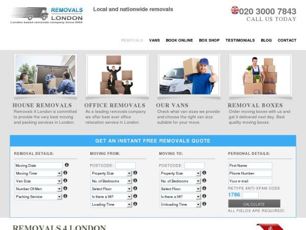 removals4london.com