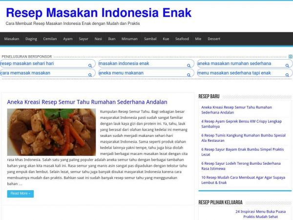 resepcaramemasak.info