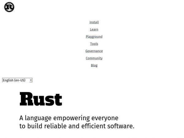 Rust-lang.org