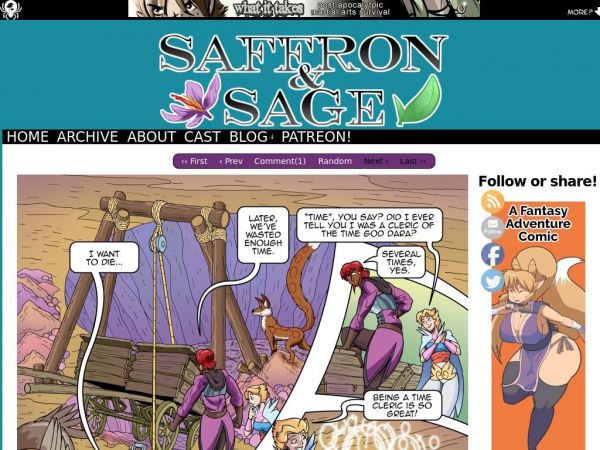 saffroncomic.com