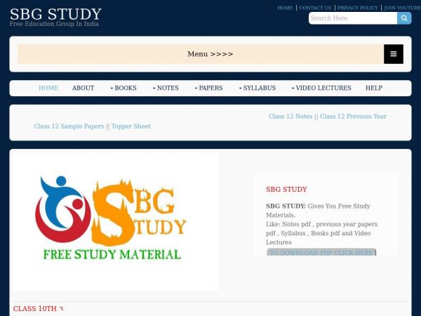 sbgstudy.com