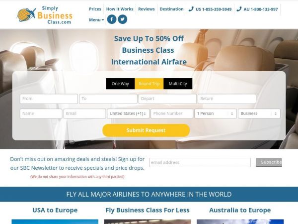 simplybusinessclass.com