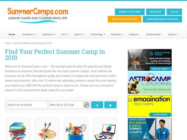 summercamps.com