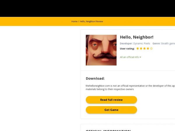 thehelloneighbor.com