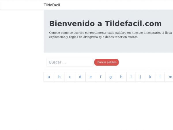 Tildefacil.com