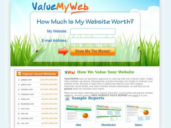 valuemyweb.com