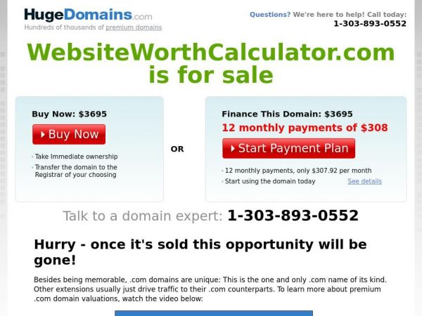 websiteworthcalculator.com