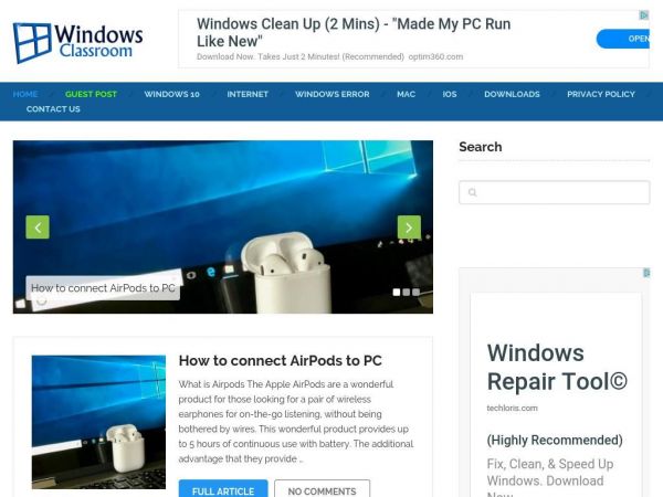 Windowsclassroom.com